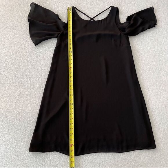 Black Chelsea28 Cold Shoulder Mini Dress - Picture 3 of 7